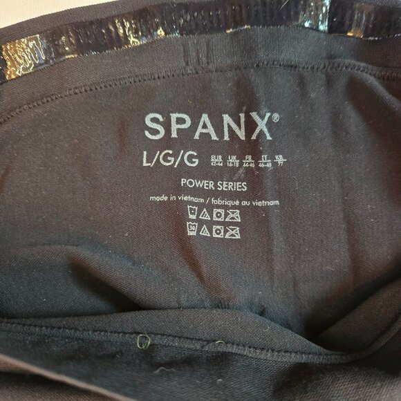 SPANX Women's Shapewear Tummy Control Shaper Short Sz: L Very Black - Picture 4 of 7